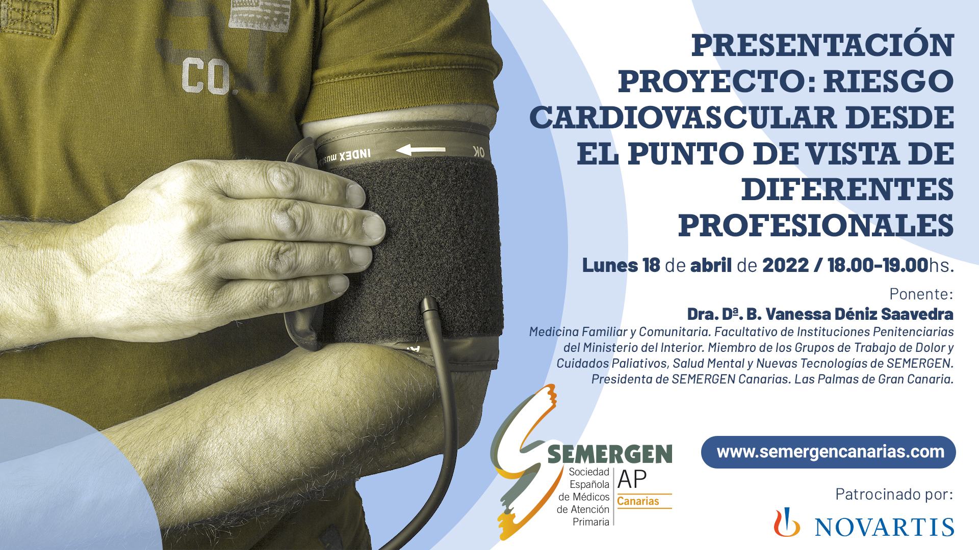 Webinar: Riesgo cardiovascular desde el punto de vista de diferentes profesionales
