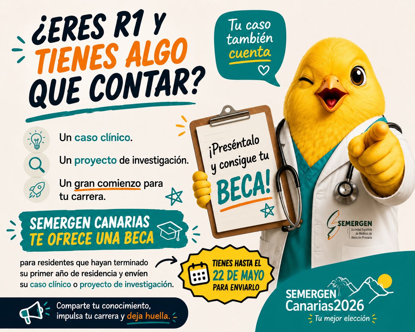 Becas para residentes