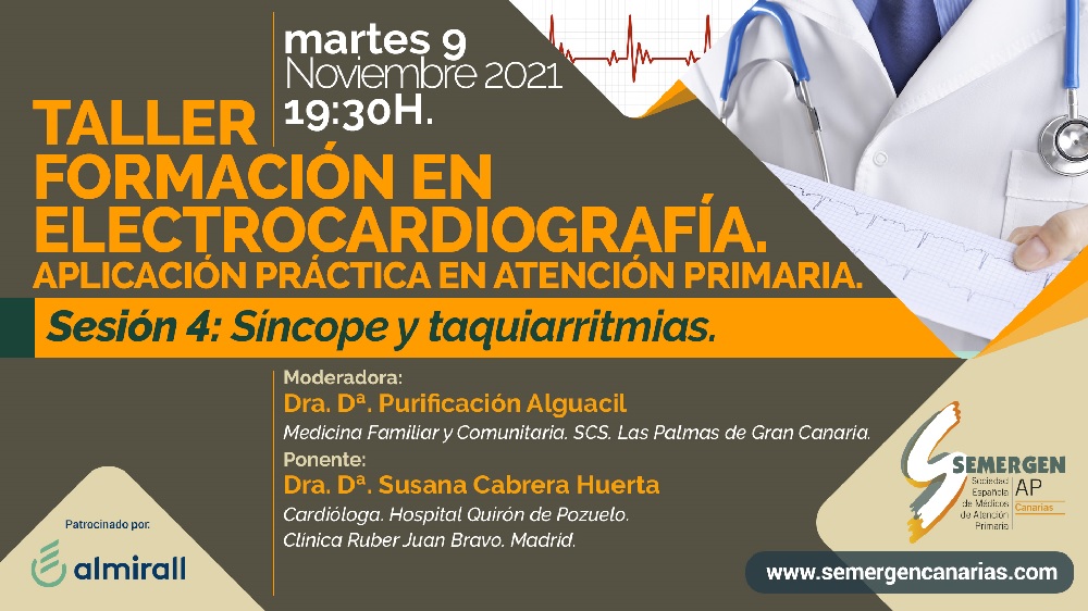 Taller: Formacin en electrocardiografa. Aplicacin prctica en atencin primaria.
